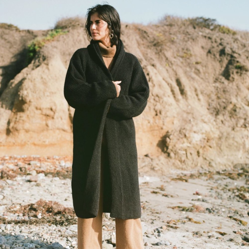 Ozma Sloan Duster in Black - size XS/S